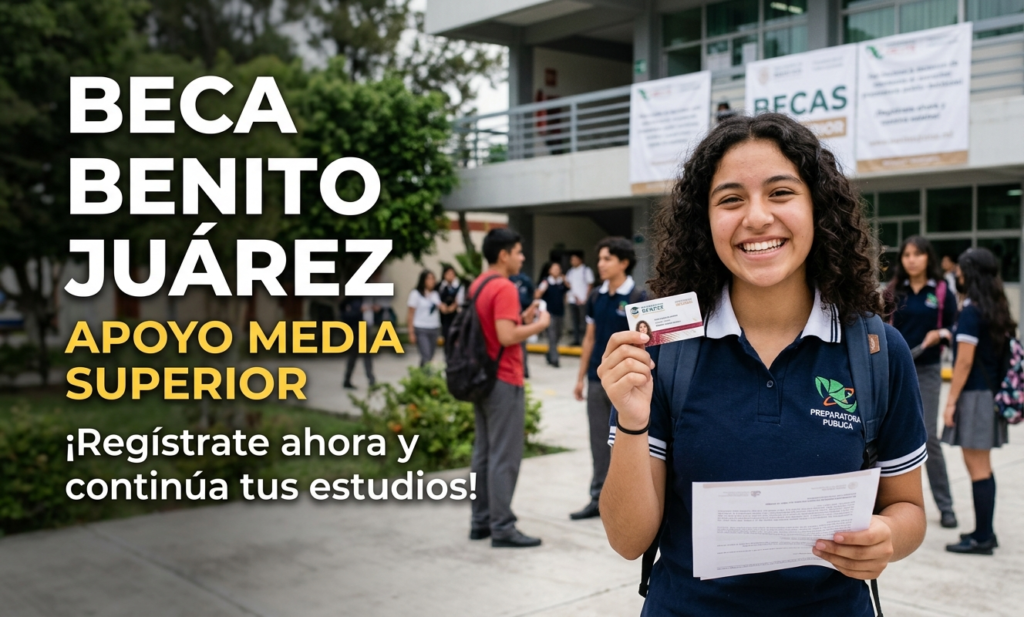 Beca Benito Juárez: Apoyo Media Superior