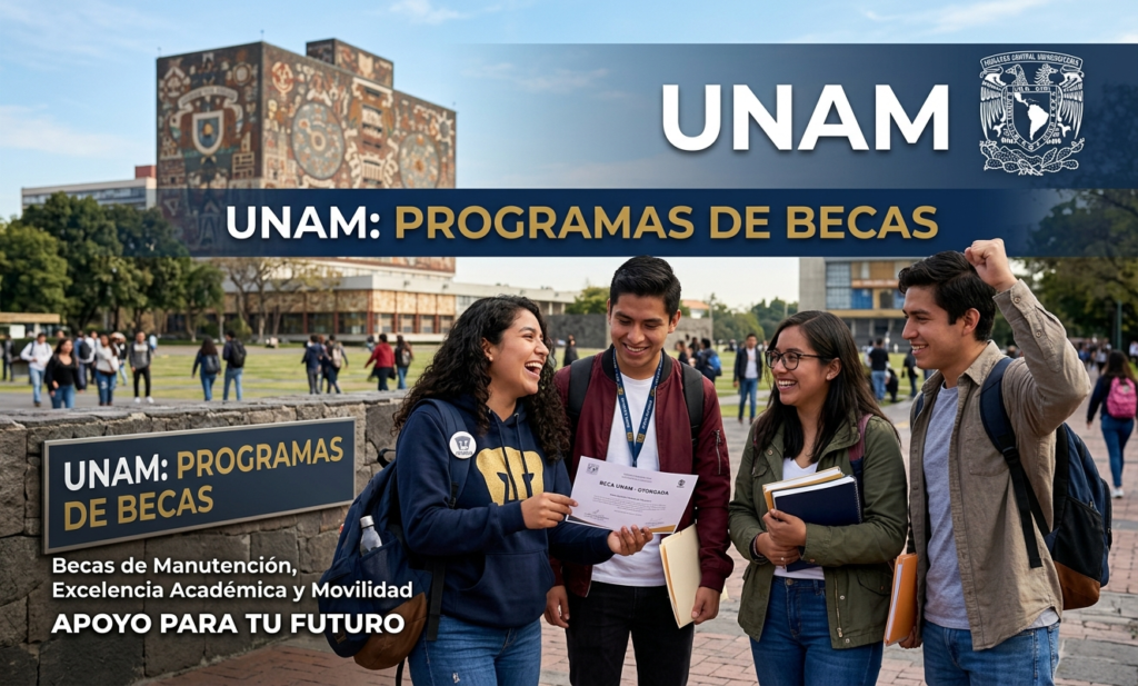 UNAM: Programas de Becas